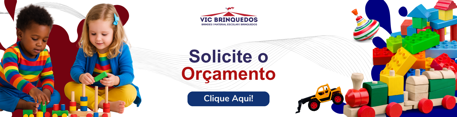 Brinquedos e Material Escolar