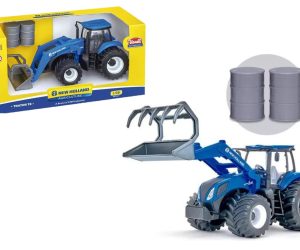 676 - NEW HOLLAND TRATOR T8 IMPLEMENTO GARFO